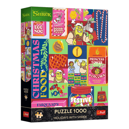 Karácsony Shrekkel Trefl 1000 darabos kirakó puzzle (TR-12166) - puzzlegarden