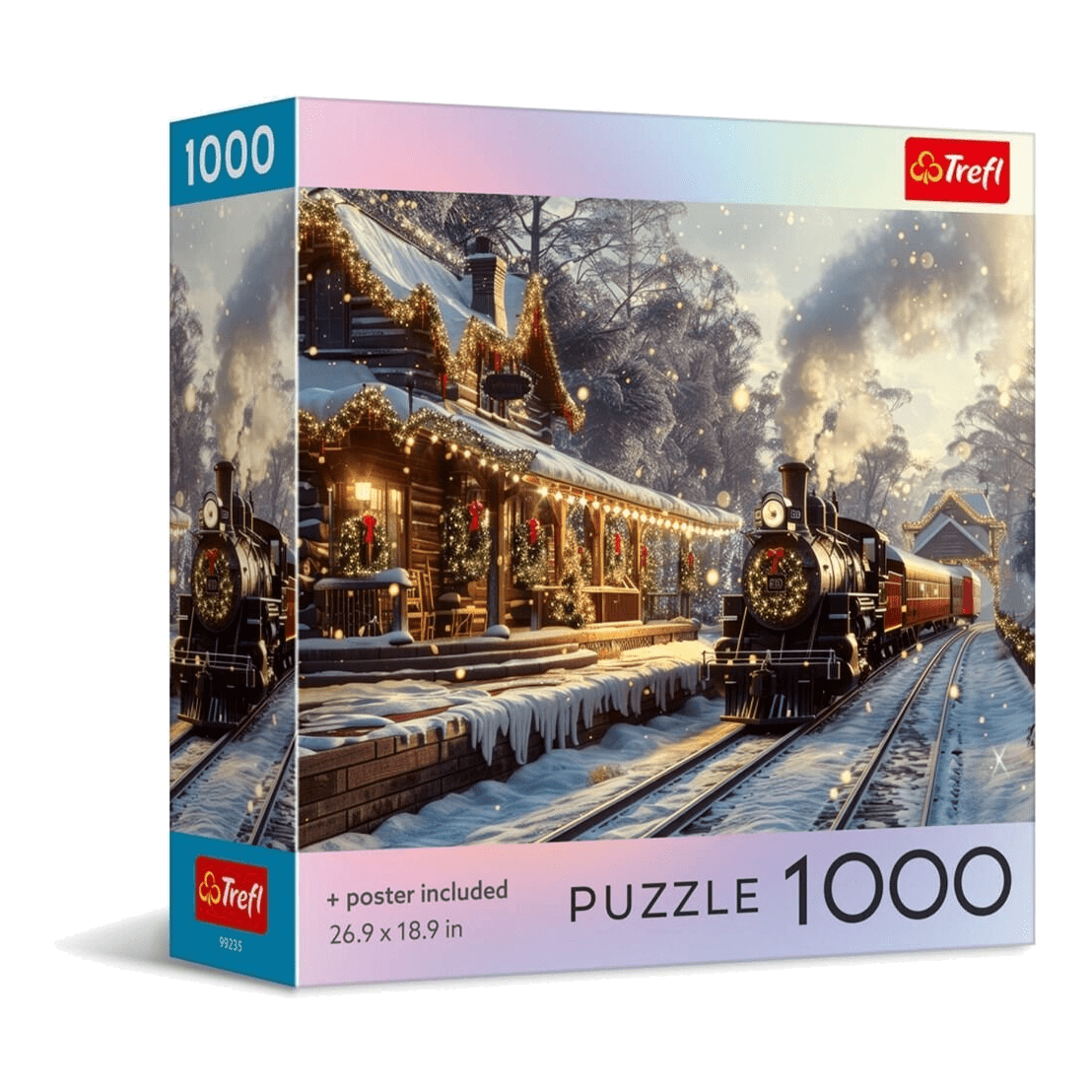 Karácsonyi expressz Trefl 1000 darabos kirakó puzzle (TR-USA_99235) - puzzlegarden