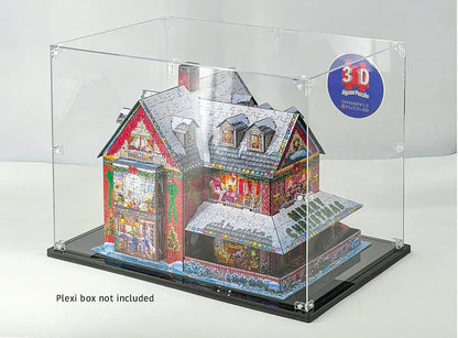 Karácsonyi ház – 3D puzzle Eurographics 1100 darabos kirakó puzzle (EUR-9910-5817) - puzzlegarden