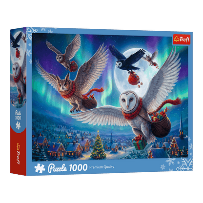 Karácsonyi kézbesítés Trefl 1000 darabos kirakó puzzle (TR-10994) - puzzlegarden