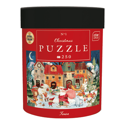 Karácsonyi kisváros Interdruk 250 darabos kirakó puzzle (ID-5902277395986) - puzzlegarden