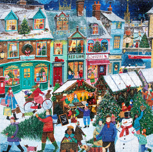 Karácsonyi vásár a tengerparton Eeboo 1000 darabos kirakó puzzle (EB-EPZT898) - puzzlegarden