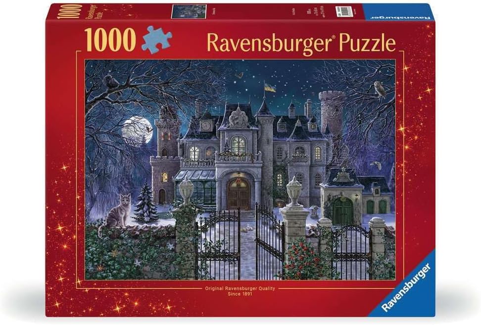 Karácsonyi Villa Ravensburger 1000 darabos kirakó puzzle (RA - 12000505 4005555005056) - puzzlegarden