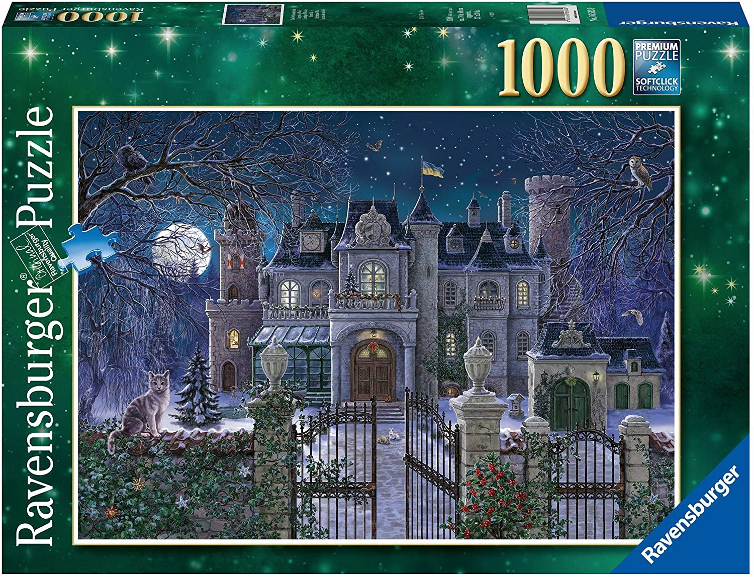 Karácsonyi Villa Ravensburger 1000 darabos kirakó puzzle (RA-16533 4005556165339) - puzzlegarden