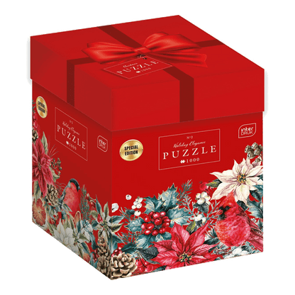 Karácsonyi virágok 2 Interdruk 1000 darabos kirakó puzzle (ID-5902277396150) - puzzlegarden
