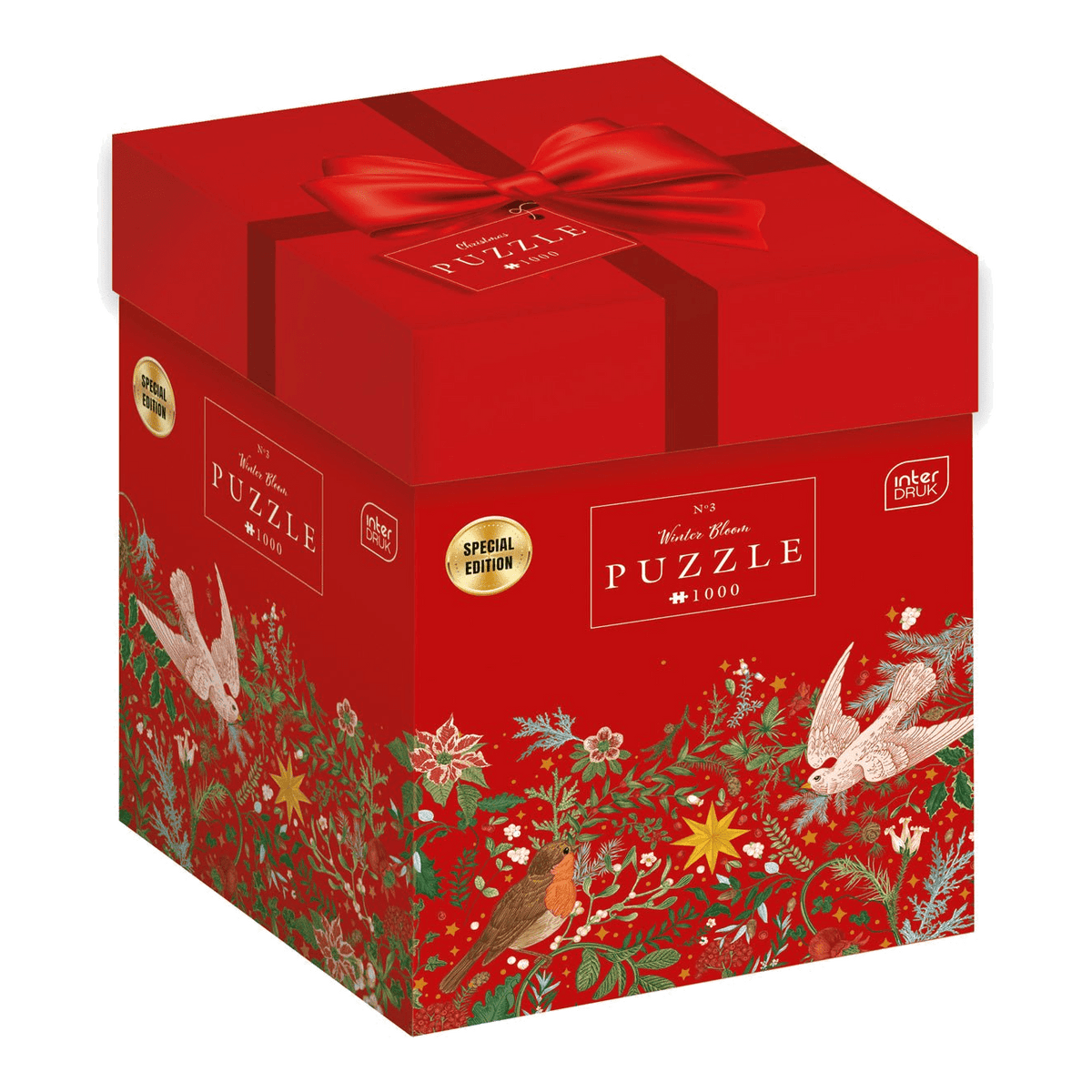 Karácsonyi virágok 3 Interdruk 1000 darabos kirakó puzzle (ID-5902277396167) - puzzlegarden