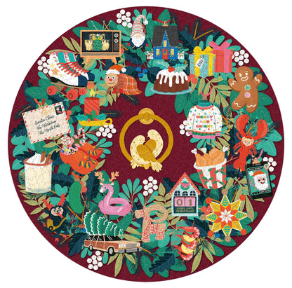 Karácsonyi visszaszámlálás - díszdobozban Ridley's games 1000 darabos kirakó puzzle (GA-9781797238791) - puzzlegarden