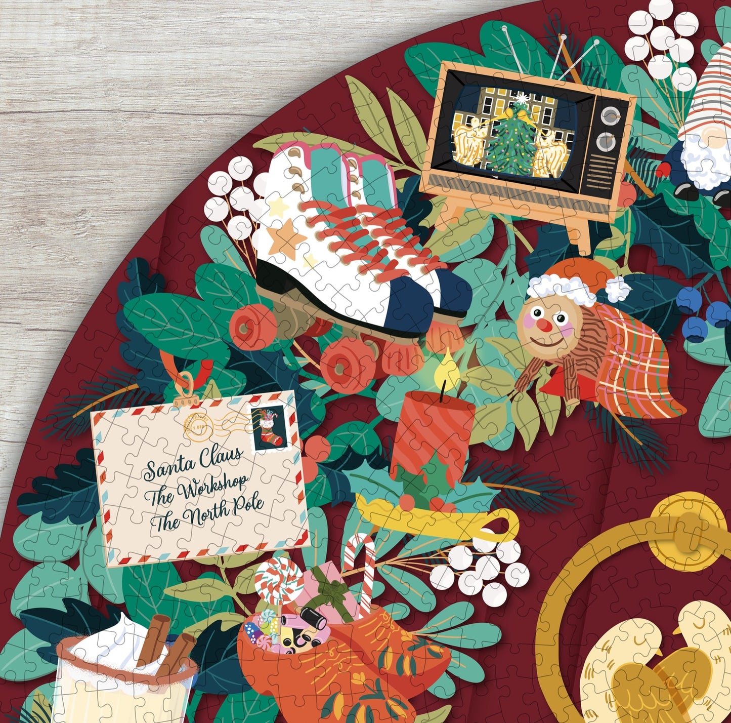 Karácsonyi visszaszámlálás - díszdobozban Ridley's games 1000 darabos kirakó puzzle (GA-9781797238791) - puzzlegarden