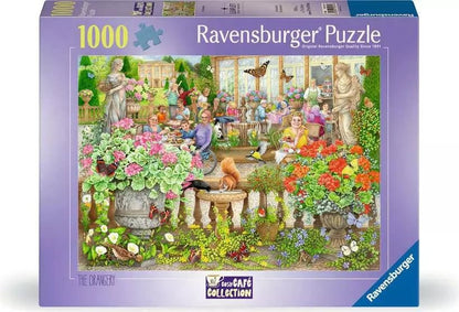Kávézó a Télikertben Ravensburger 1000 darabos kirakó puzzle (RA-12001081) - puzzlegarden