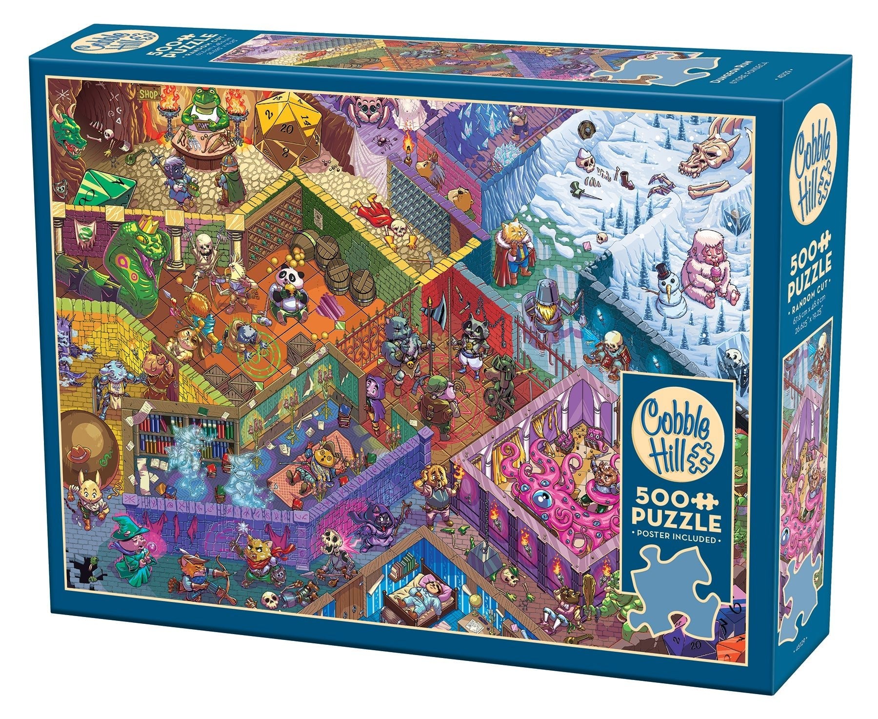 Kazamatatúra Cobble Hill 500 darabos kirakó puzzle (CH-45129) - puzzlegarden
