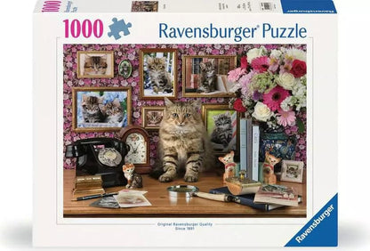 Kedves Kiscicám Ravensburger 1000 darabos kirakó puzzle (RA-12000482) - puzzlegarden