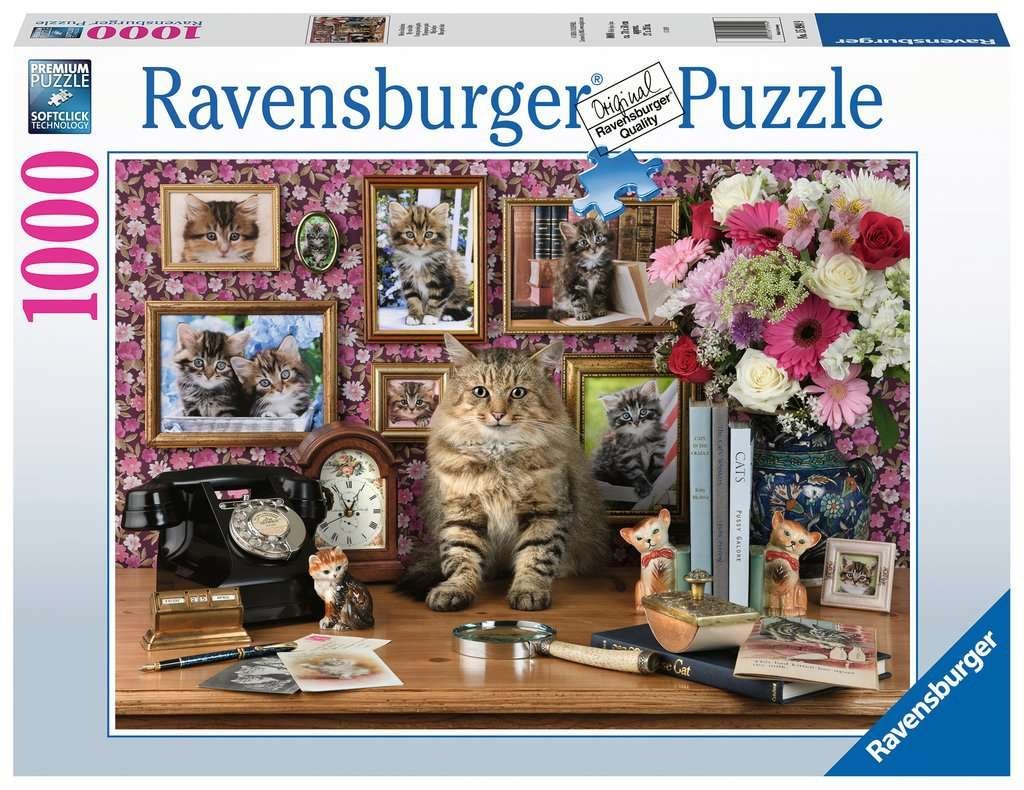 Kedves Kiscicám Ravensburger 1000 darabos kirakó puzzle (RA-15994 4005556159949) - puzzlegarden