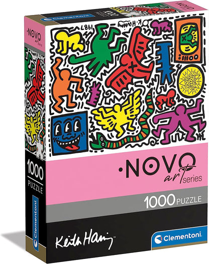 Keith Haring - Pop Shop Clementoni 1000 darabos kirakó puzzle (CL-39756 8005125397563) - puzzlegarden