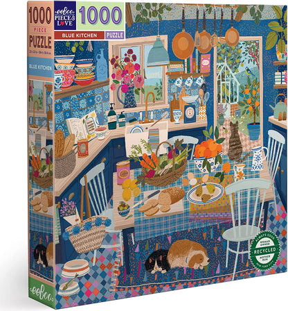 Kék Konyha Eeboo 1000 darabos kirakó puzzle (EB-PZTBUK 689196512285) - puzzlegarden