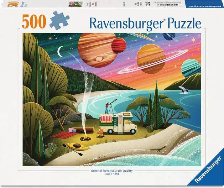 Kempingezés Ravensburger 500 darabos kirakó puzzle (RA-12001706) - puzzlegarden