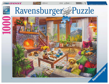 Kényelmes Kunyhó Ravensburger 1000 darabos kirakó puzzle (RA-17495 4005556174959) - puzzlegarden