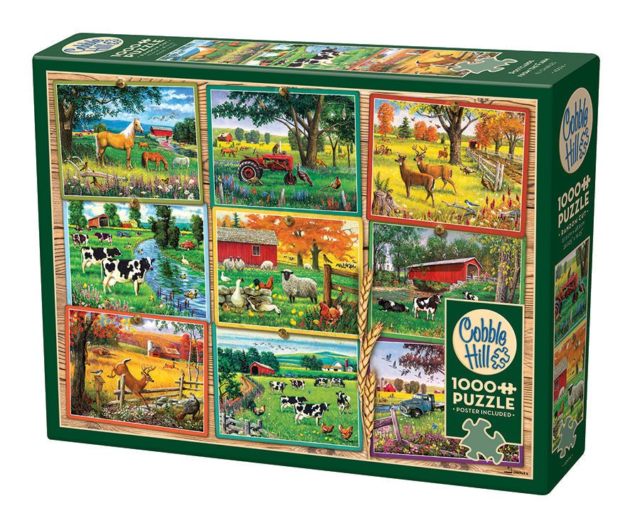 Képeslapok a Tanyáról Cobble Hill 1000 darabos kirakó puzzle (CH-40014 625012400145) - puzzlegarden