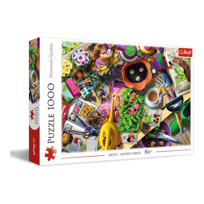 Kert rendbetétele Trefl 1000 darabos kirakó puzzle (TR-10927) - puzzlegarden
