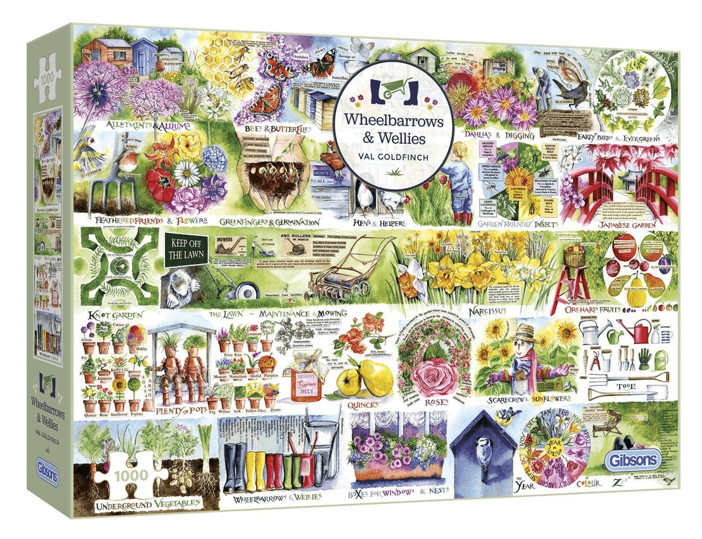 Kerti ABC Gibsons 1000 darabos kirakó puzzle (G-G7106 5012269071061) - puzzlegarden