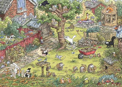 Kerti kalandok HEYE 1000 darabos kirakó puzzle (HE-29933) - puzzlegarden