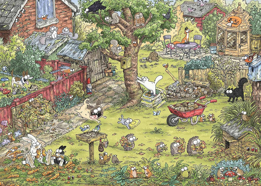 Kerti kalandok HEYE 1000 darabos kirakó puzzle (HE-29933) - puzzlegarden