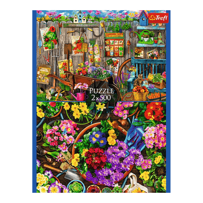 Kerti munka - 2x500 Trefl 500 darabos kirakó puzzle (TR-37529) - puzzlegarden