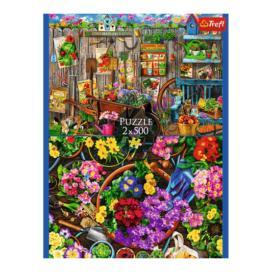 Kerti munka - 2x500 Trefl 500 darabos kirakó puzzle (TR-37529) - puzzlegarden