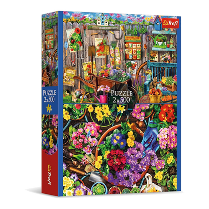 Kerti munka - 2x500 Trefl 500 darabos kirakó puzzle (TR-37529) - puzzlegarden