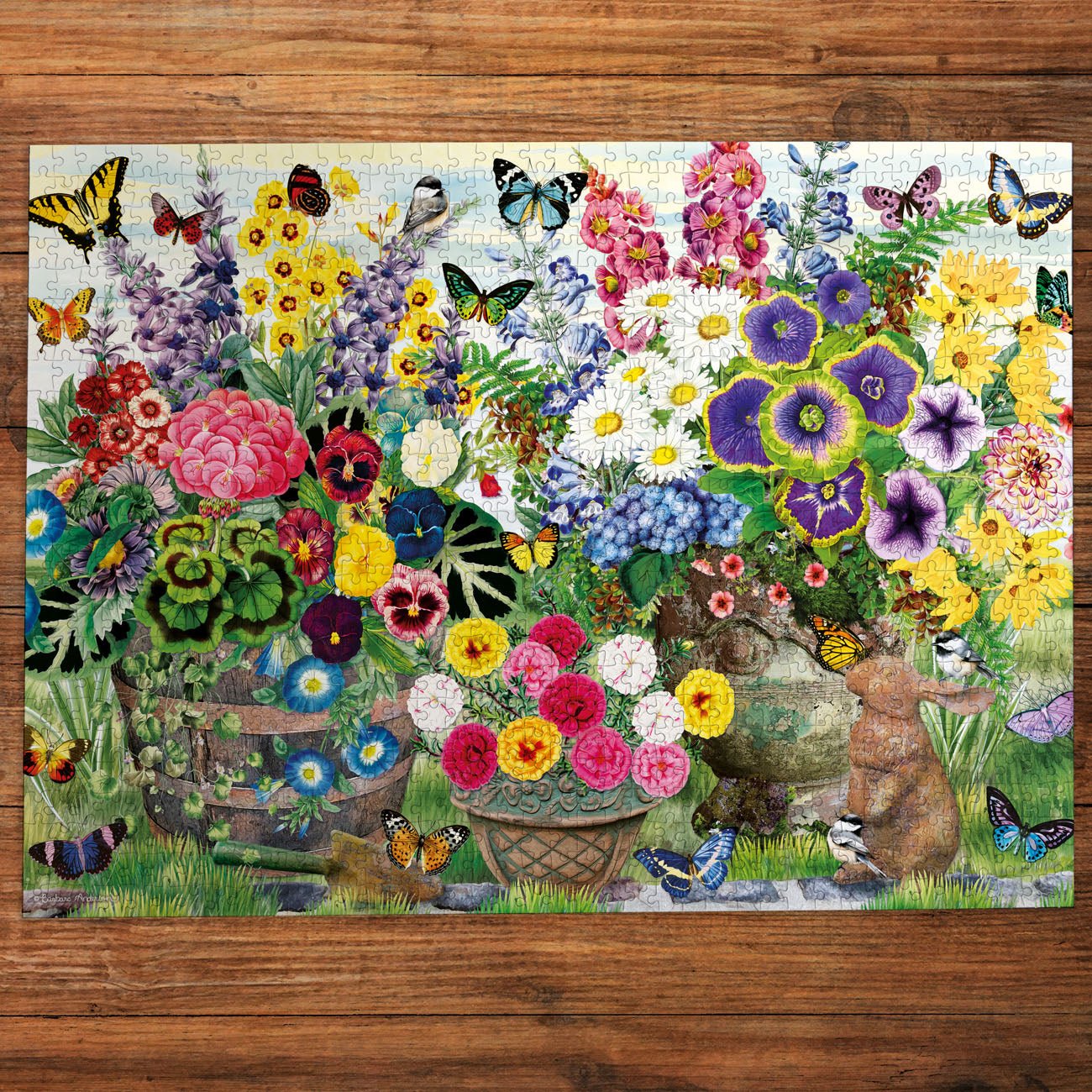 Kerti parti Gibsons 1000 darabos kirakó puzzle (G-G6459) - puzzlegarden