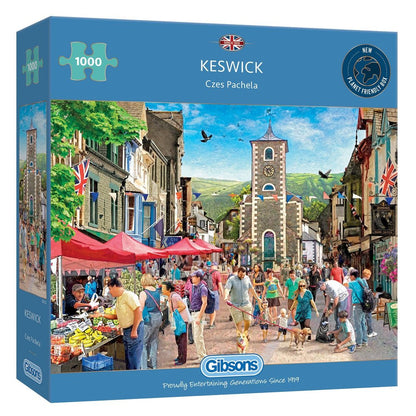 Keswick Gibsons 1000 darabos kirakó puzzle (G - G6312 5012269063127) - puzzlegarden