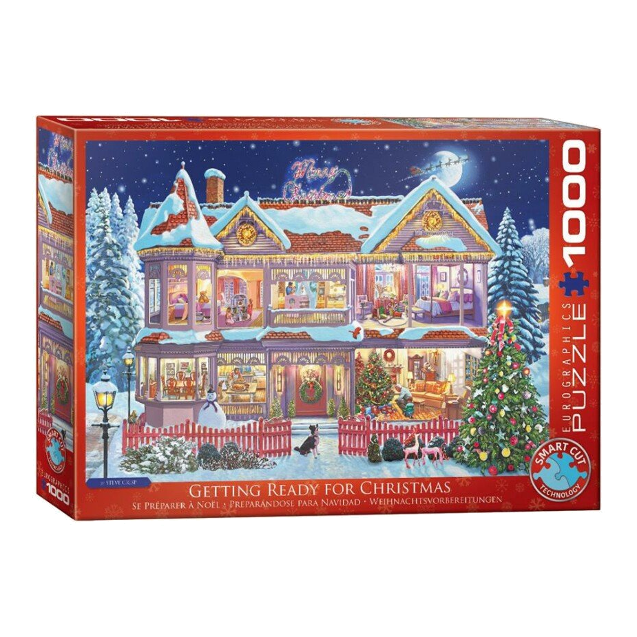Készülődés az Ünnepre Eurographics 1000 darabos kirakó puzzle (EUR-6000-0973) - puzzlegarden