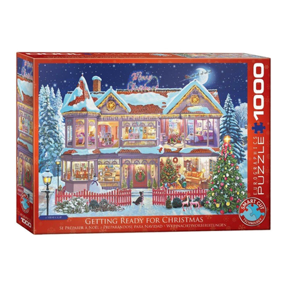 Készülődés az Ünnepre Eurographics 1000 darabos kirakó puzzle (EUR-6000-0973) - puzzlegarden