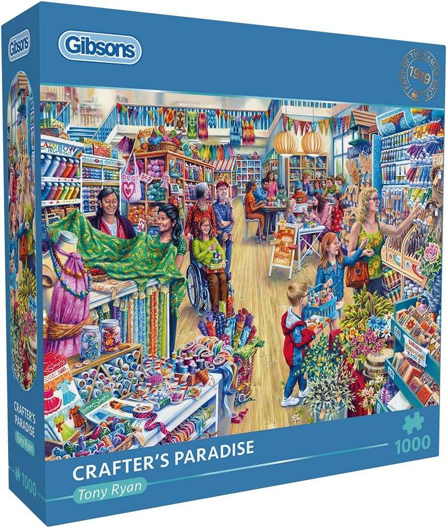 Kézműves paradicsom Gibsons 1000 darabos kirakó puzzle (G - G6426) - puzzlegarden