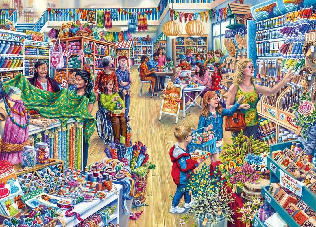 Kézműves paradicsom Gibsons 1000 darabos kirakó puzzle (G - G6426) - puzzlegarden