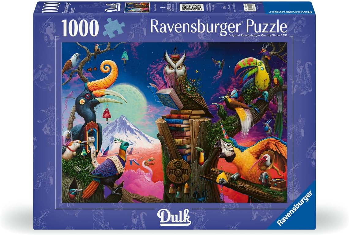 Kihalt Madarak Dala Ravensburger 1000 darabos kirakó puzzle (RA-12001024 4005555010241) - puzzlegarden