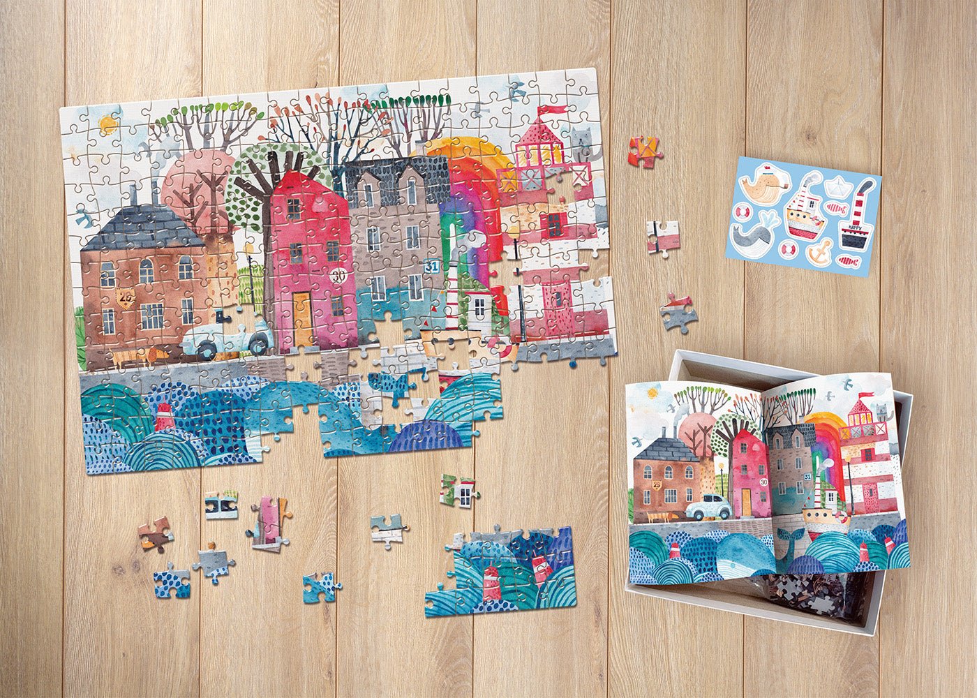 Kikötő Interdruk 250 darabos kirakó puzzle (ID-PUZ250KM) - puzzlegarden