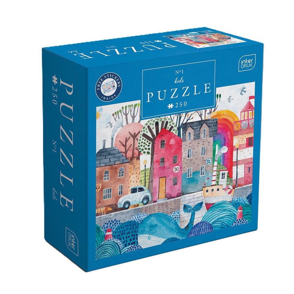 Kikötő Interdruk 250 darabos kirakó puzzle (ID-PUZ250KM) - puzzlegarden