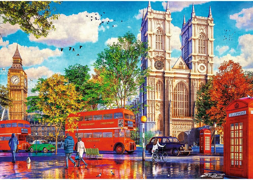 Kilátás Londonra Trefl 1000 darabos kirakó puzzle (TR - 10805 5900511108057) - puzzlegarden