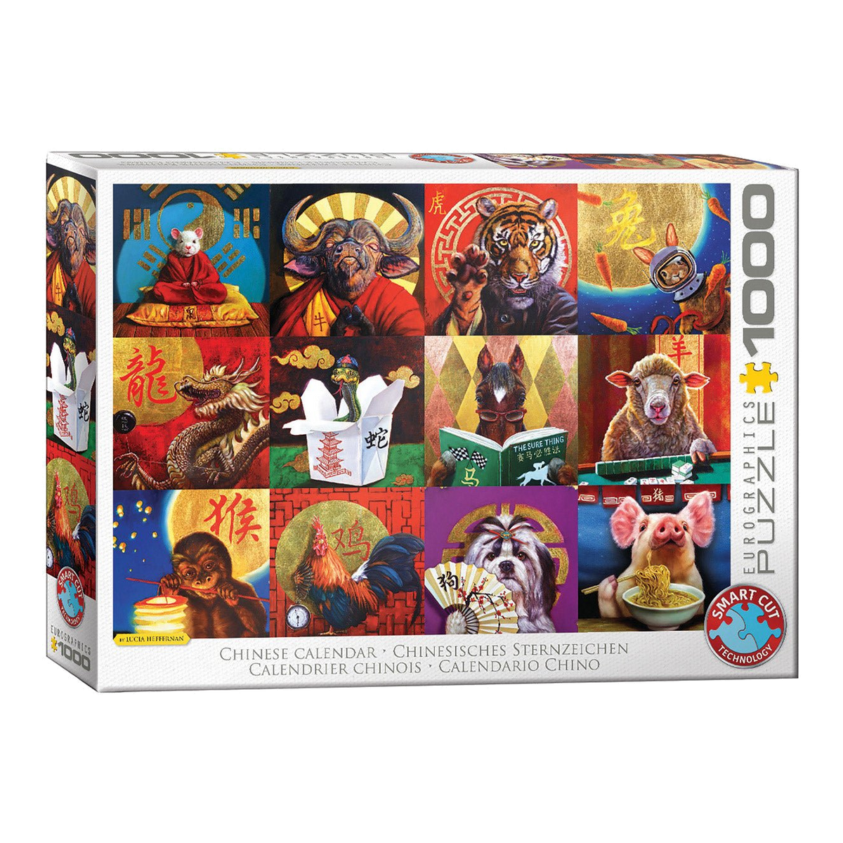 Kínai Naptár Eurographics 1000 darabos kirakó puzzle (EUR-6000-5694) - puzzlegarden