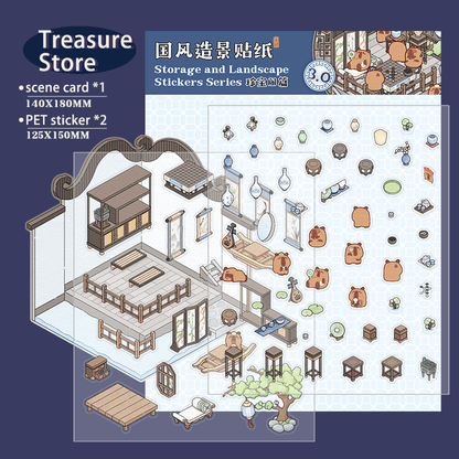 Kincsesbolt - matricajelenet Simno 1 darabos kirakó puzzle (SN-6941776317975) - puzzlegarden