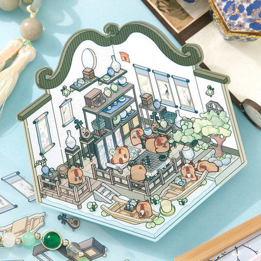 Kincsesbolt - matricajelenet Simno 1 darabos kirakó puzzle (SN-6941776317975) - puzzlegarden