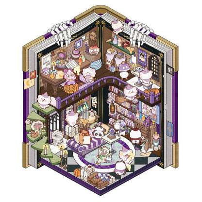 Kincseskönyv - matricajelenet Simno 1 darabos kirakó puzzle (SN-6941776319832) - puzzlegarden