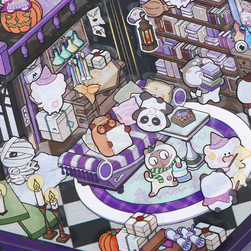 Kincseskönyv - matricajelenet Simno 1 darabos kirakó puzzle (SN-6941776319832) - puzzlegarden