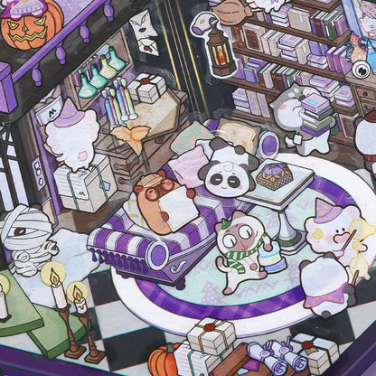 Kincseskönyv - matricajelenet Simno 1 darabos kirakó puzzle (SN-6941776319832) - puzzlegarden