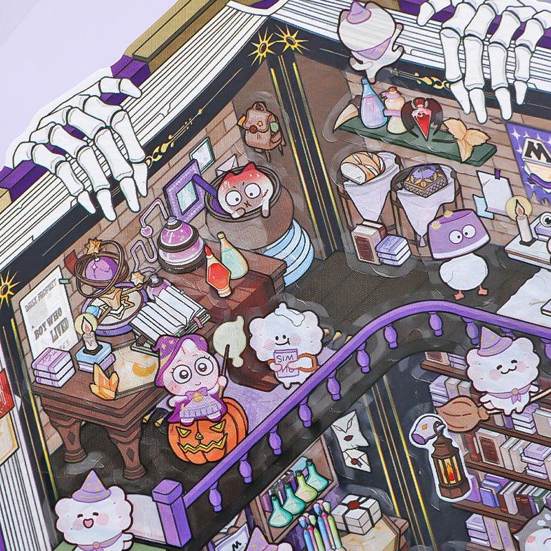 Kincseskönyv - matricajelenet Simno 1 darabos kirakó puzzle (SN-6941776319832) - puzzlegarden