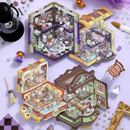 Kincsesláda - matricajelenet Simno 1 darabos kirakó puzzle (SN-6941776319849) - puzzlegarden