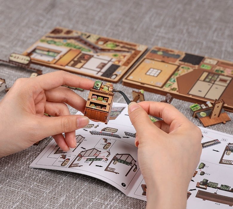 Kiotói matchaház CuteBee 128 darabos kirakó puzzle (CB-CWGA116) - puzzlegarden