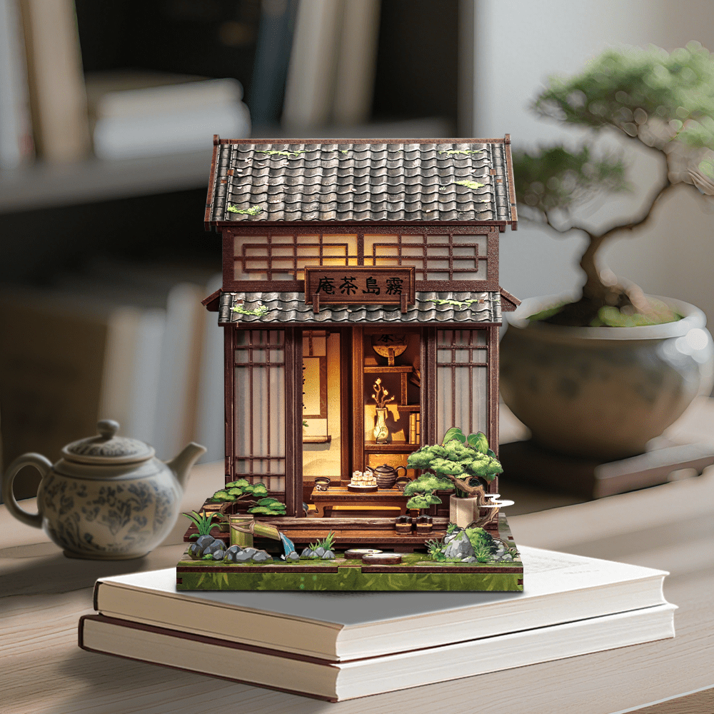 Kirishima teaháza CuteBee 145 darabos kirakó puzzle (CB-CWGC219) - puzzlegarden