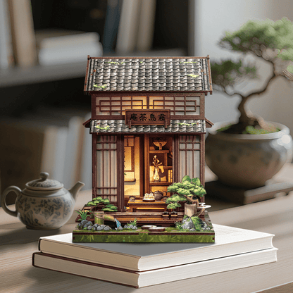 Kirishima teaháza CuteBee 145 darabos kirakó puzzle (CB-CWGC219) - puzzlegarden
