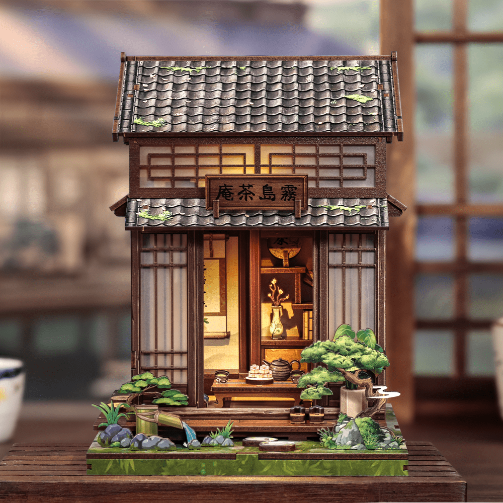 Kirishima teaháza CuteBee 145 darabos kirakó puzzle (CB-CWGC219) - puzzlegarden